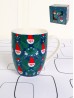 Holiday Print Mug Set (4pcs)